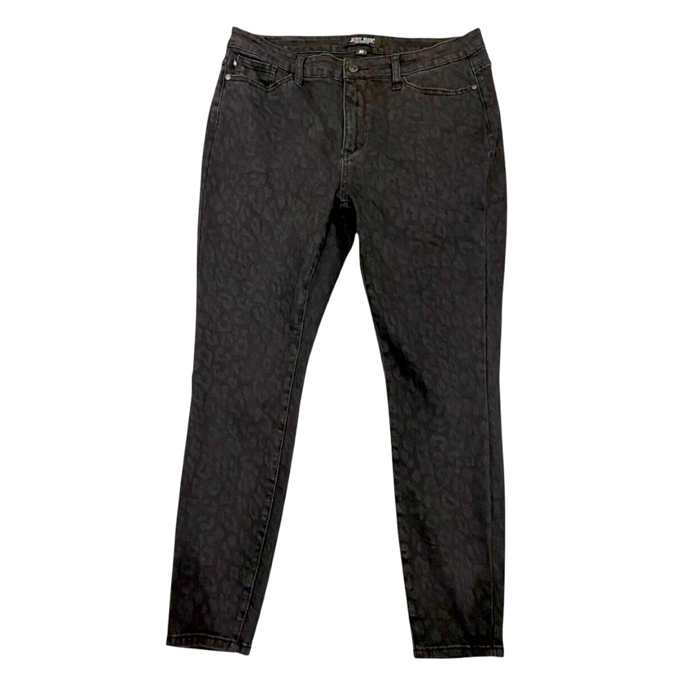 Judy Blue cheetah print skinny stretch jeans Size 28